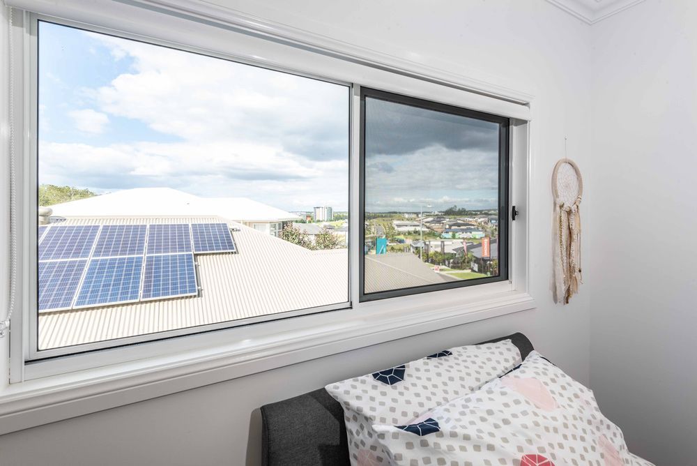 Security Windows of A Bedroom