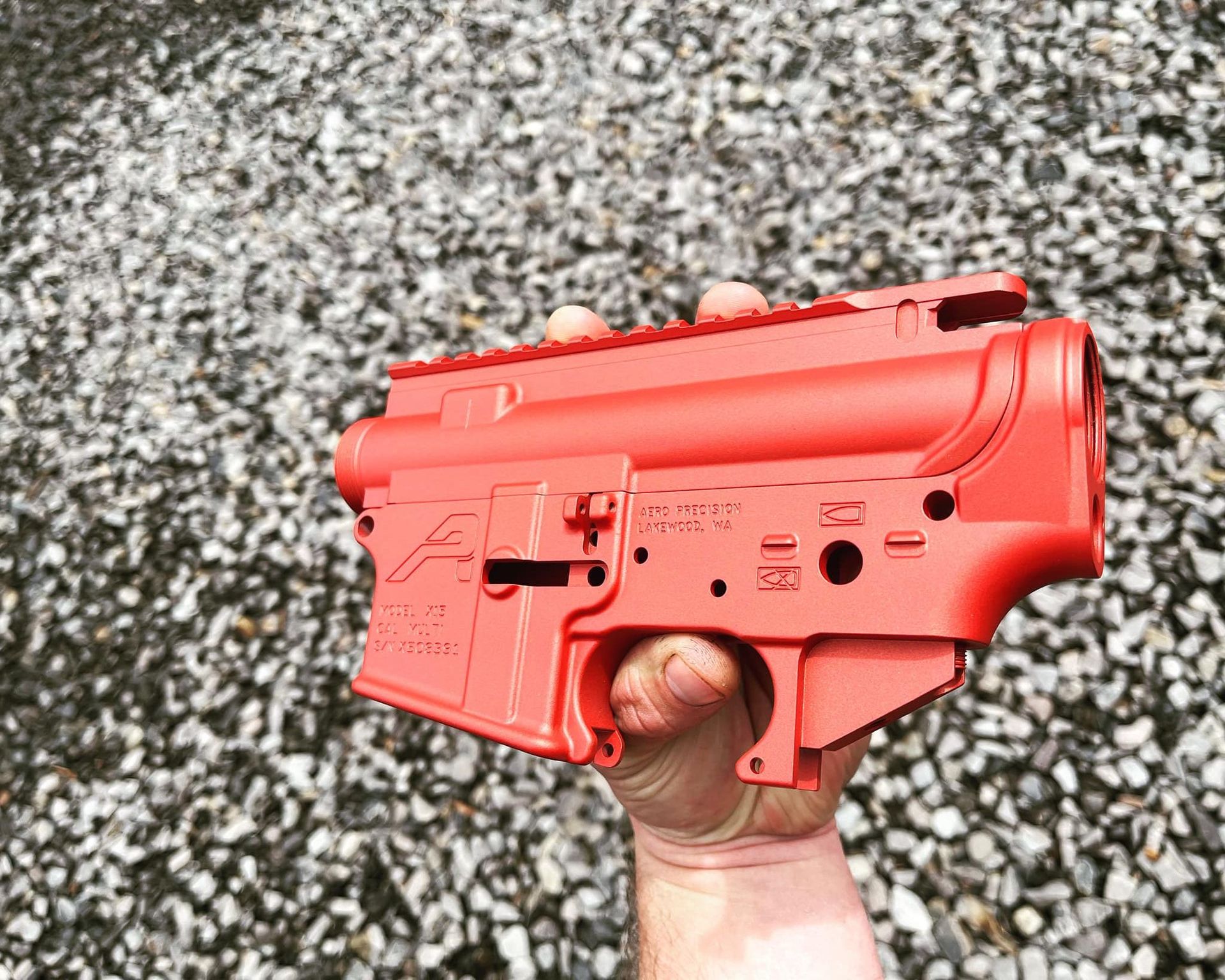 Blood Orange Cerakote Gun 3H Tactical and Gunsmithing