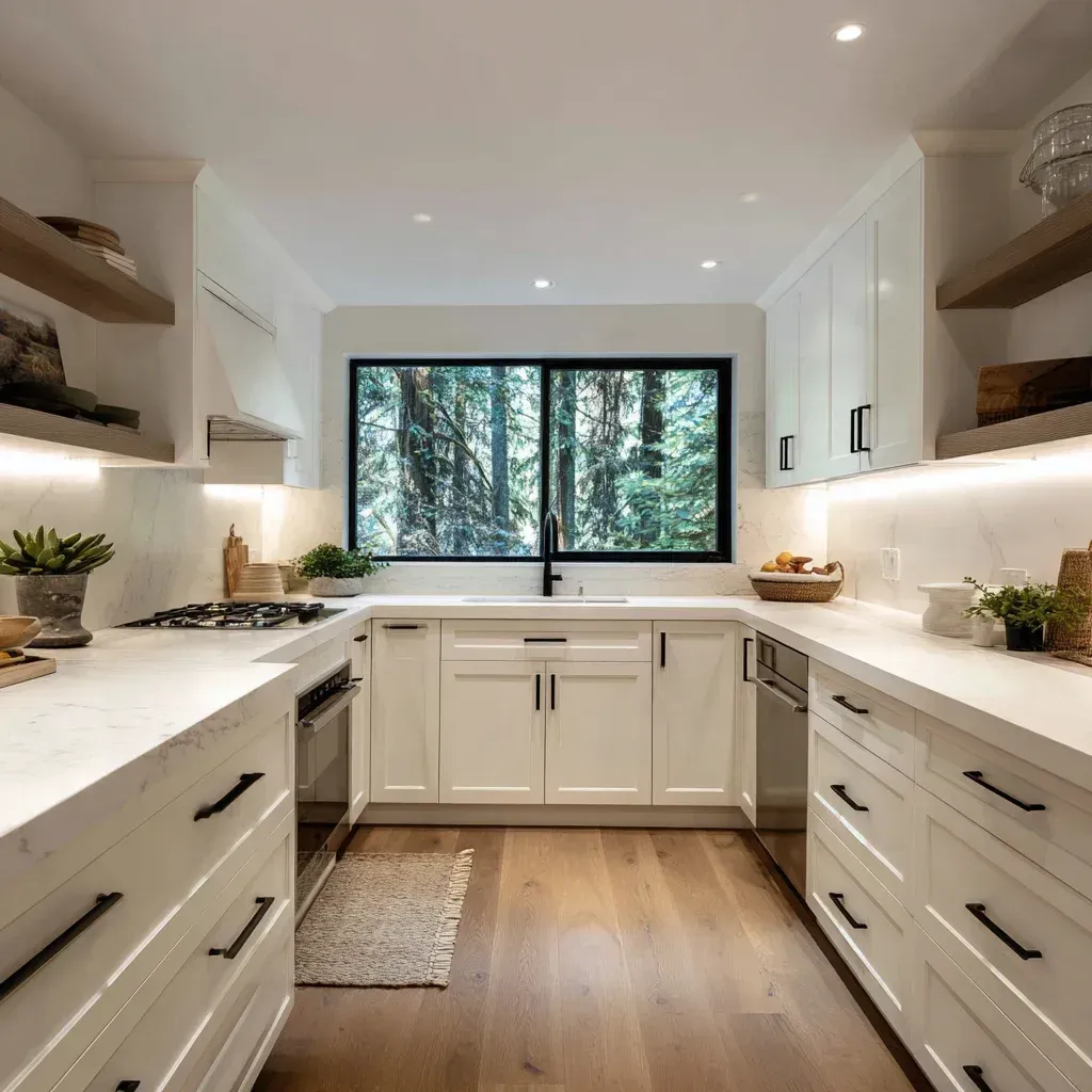 Residential Vancouver kitchen renovation featuring stone backsplash installation, hardwood flooring replacement, and luxury custom cabinet millwork.
High-quality Vancouver kitchen remodel highlighting granite countertop installation, custom island construction, and recessed lighting enhancements.
Modern kitchen renovation Vancouver BC with quartz slab surfaces, tile backsplash design, and full-service kitchen transformation.
Vancouver kitchen remodeling project showcasing marble island slab, custom cabinetry installation, and professional renovation coordination.
Luxury Vancouver kitchen renovation featuring bespoke cabinets, granite waterfall island, hardwood flooring installation, and premium interior detailing.