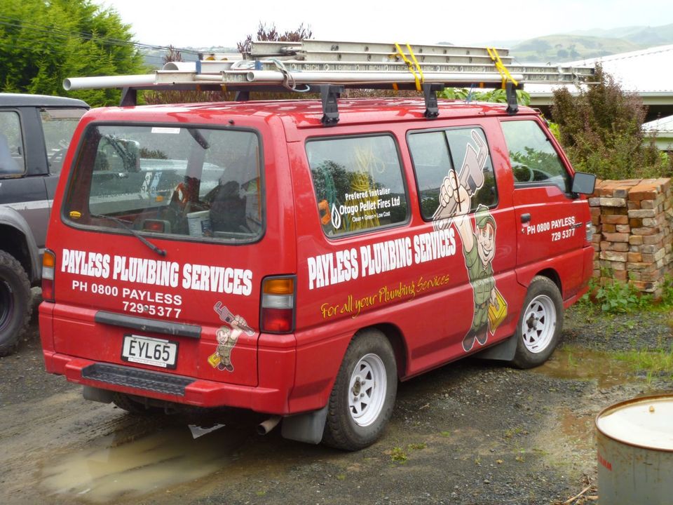 Montage of plumbing services in Dunedin