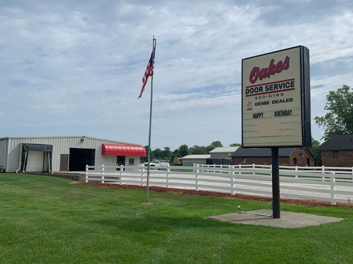 Garage Door Services — Garage With Roller Shutter Doors in Springfield, OH Garage Door Services — Garage With Roller Shutter Doors in Springfield, OH