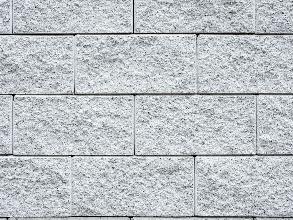 Gray brick wall texture.