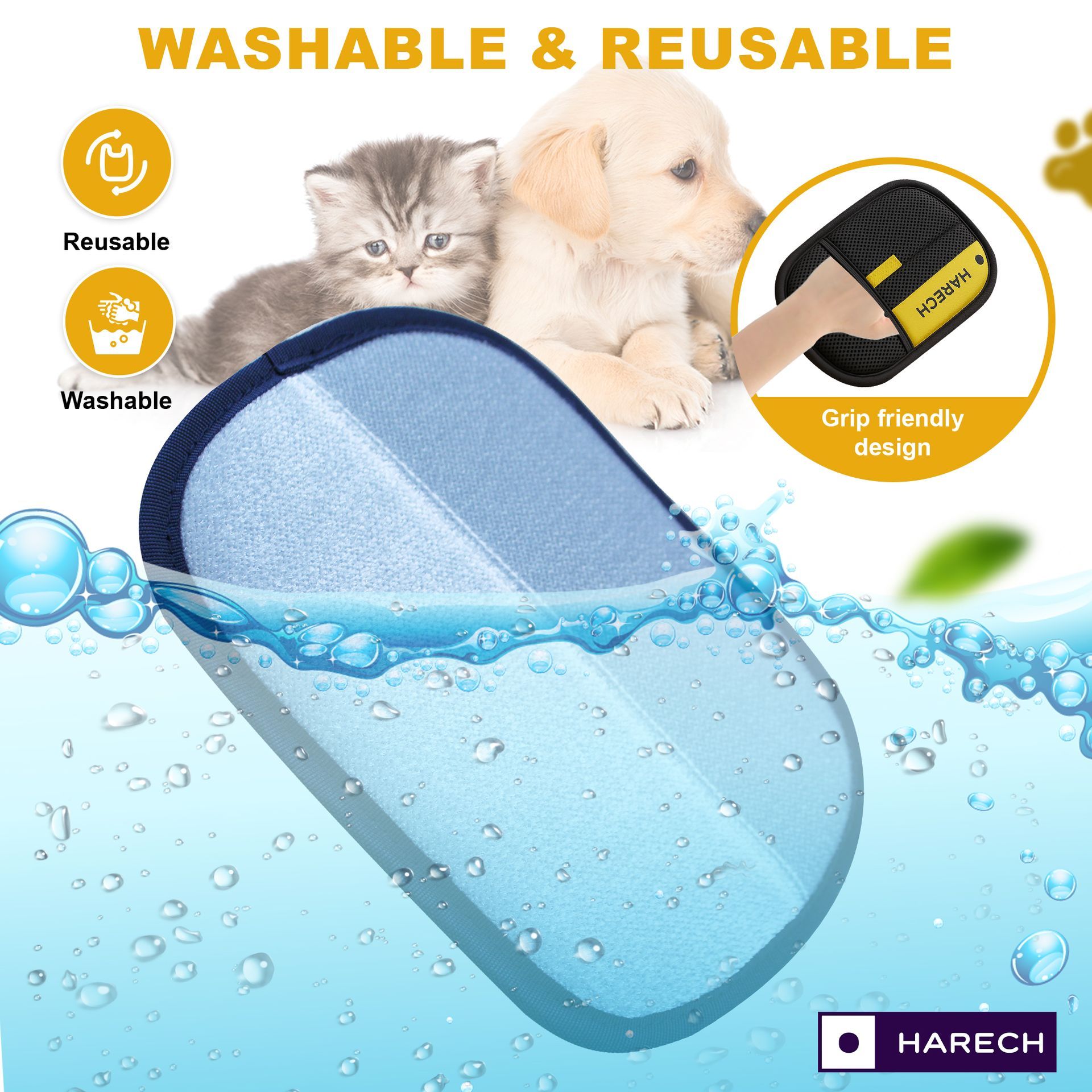 1pcs Pet Hair Removal Glove