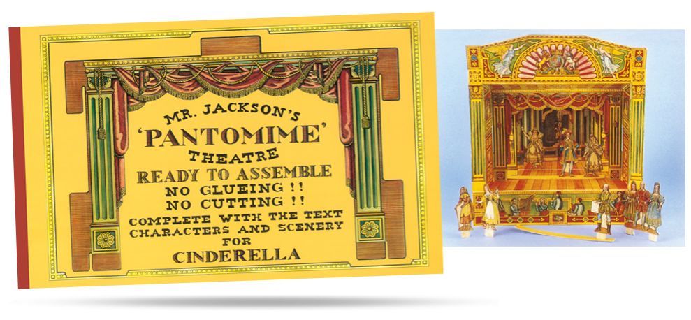 a book titled pantomime theatre ready to assemble