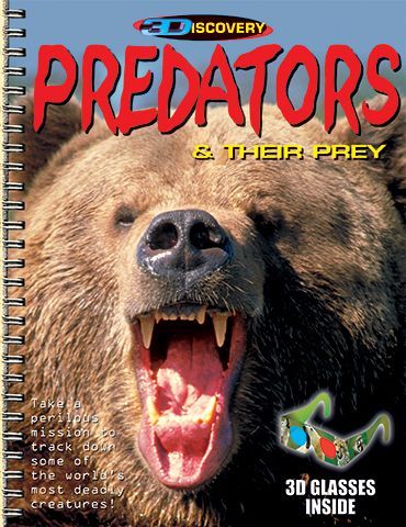 predators and their prey book with 3d glasses inside