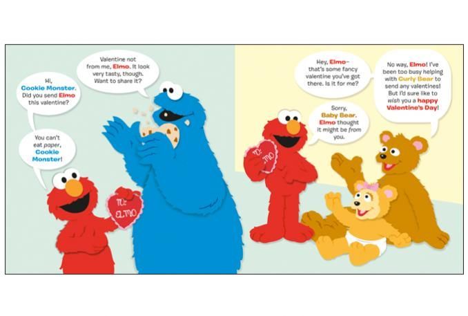 Sesame Street My Fuzzy Valentine