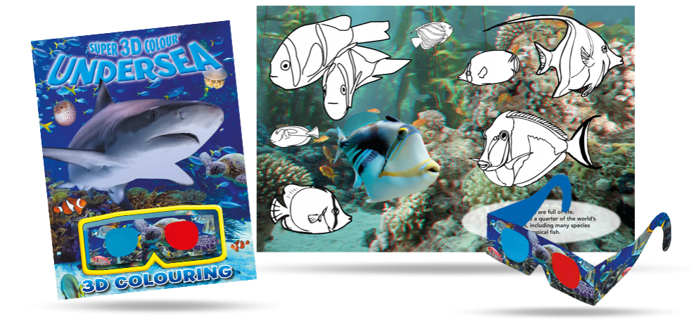 Undersea Colouring in 3D