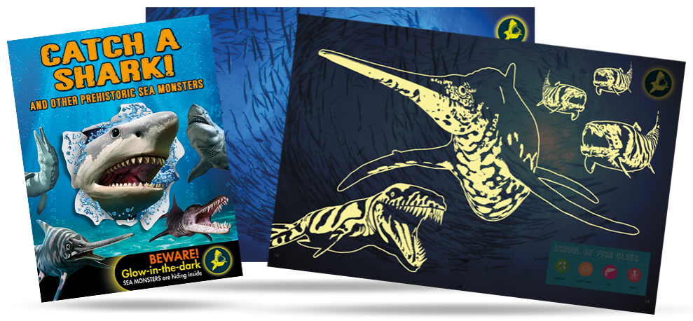 Catch a Shark - with glow in the dark pages