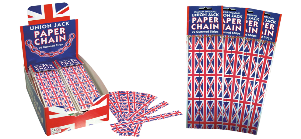 The Original Union Jack Paper Chains