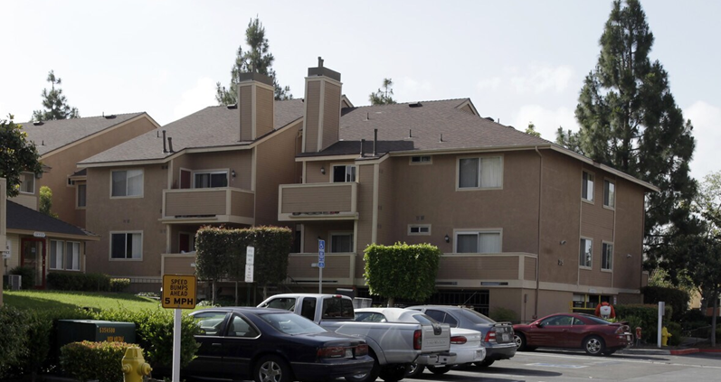 Newhope Village building and parking