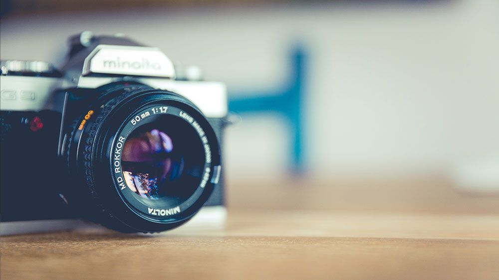 Camera on Table