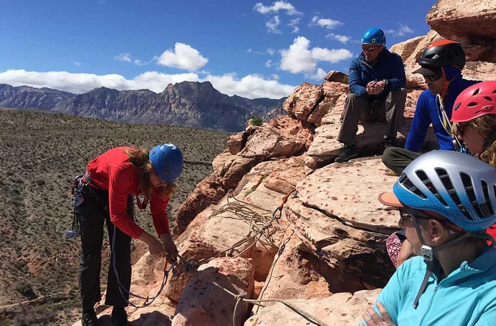 Summit Ascents International Team Repelling