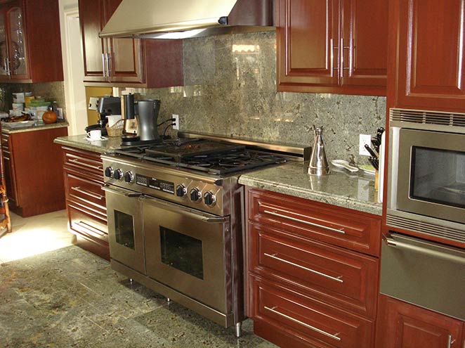 Brown Colored Kitchen — Charlotte, NC — Santi Designs