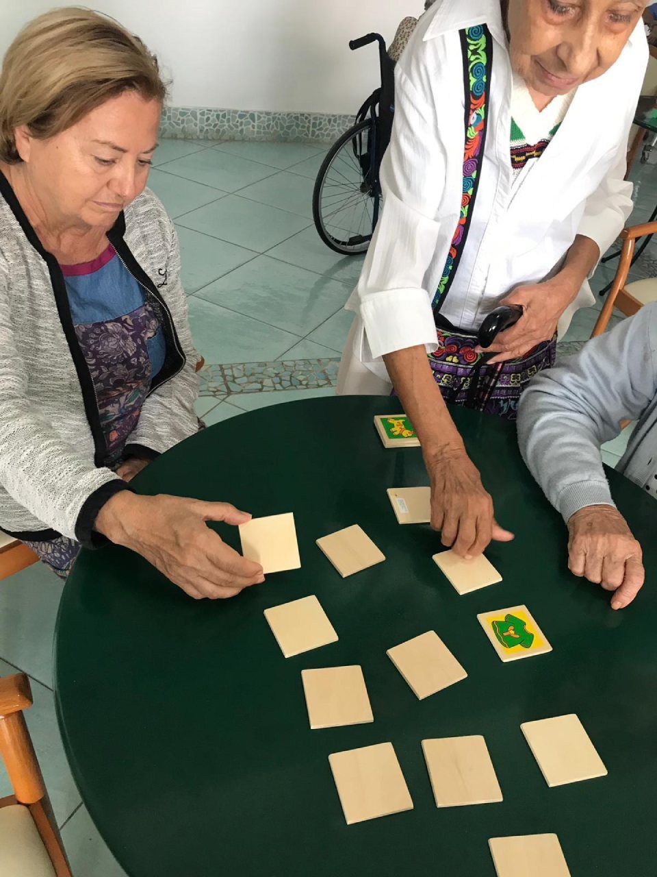 Games at the day centre