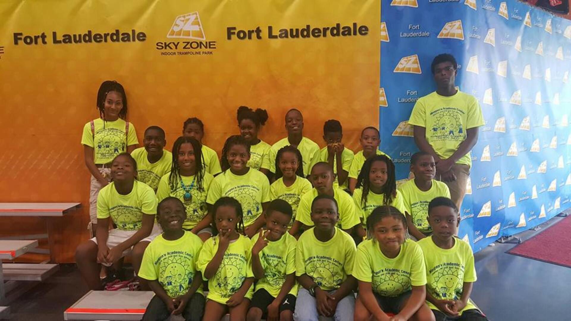 Class in Sky Zone — Miami, FL — Meagan’s Academic Tutorial Center