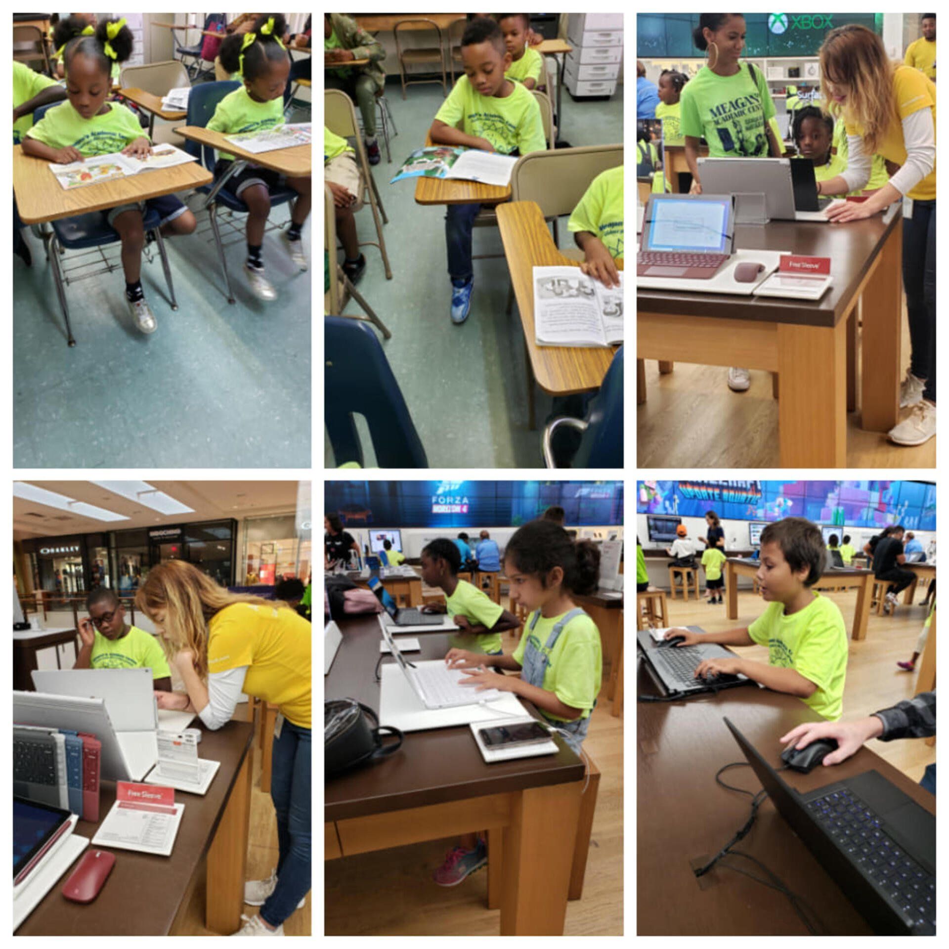 Group of Students Studying — Miami, FL — Meagan’s Academic Tutorial Center