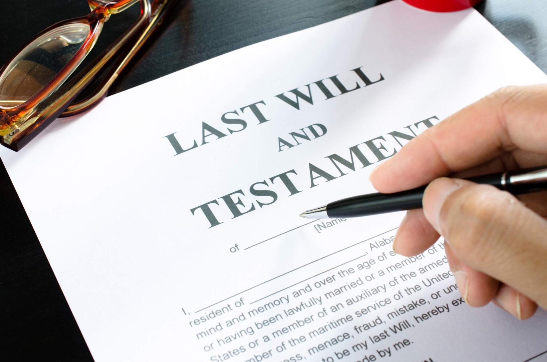 Last Will And Testament — Sanford, NC — The Phair Firm