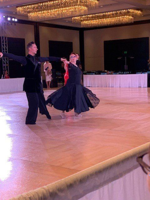 Dancers Performing on Stage — Tampa, FL — The Hive Ballroom Dance