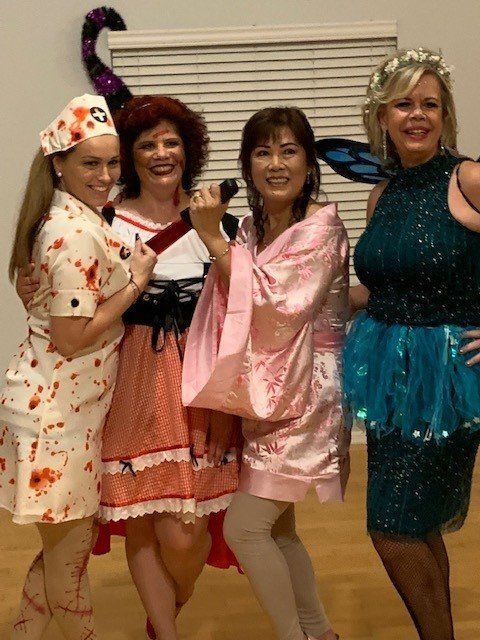 Women Enjoying on Event — Tampa, FL — The Hive Ballroom Dance