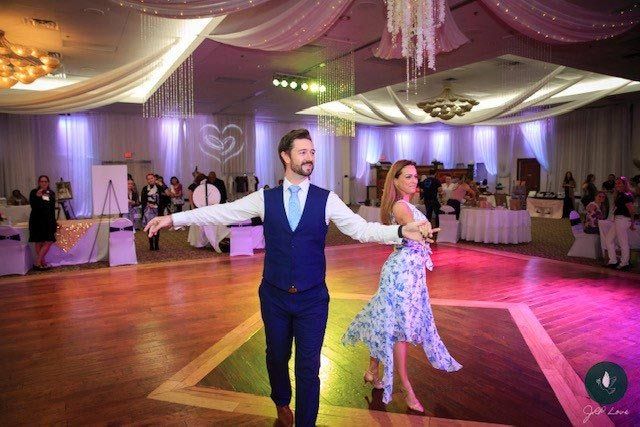 Partners Dancing in the Middle — Tampa, FL — The Hive Ballroom Dance