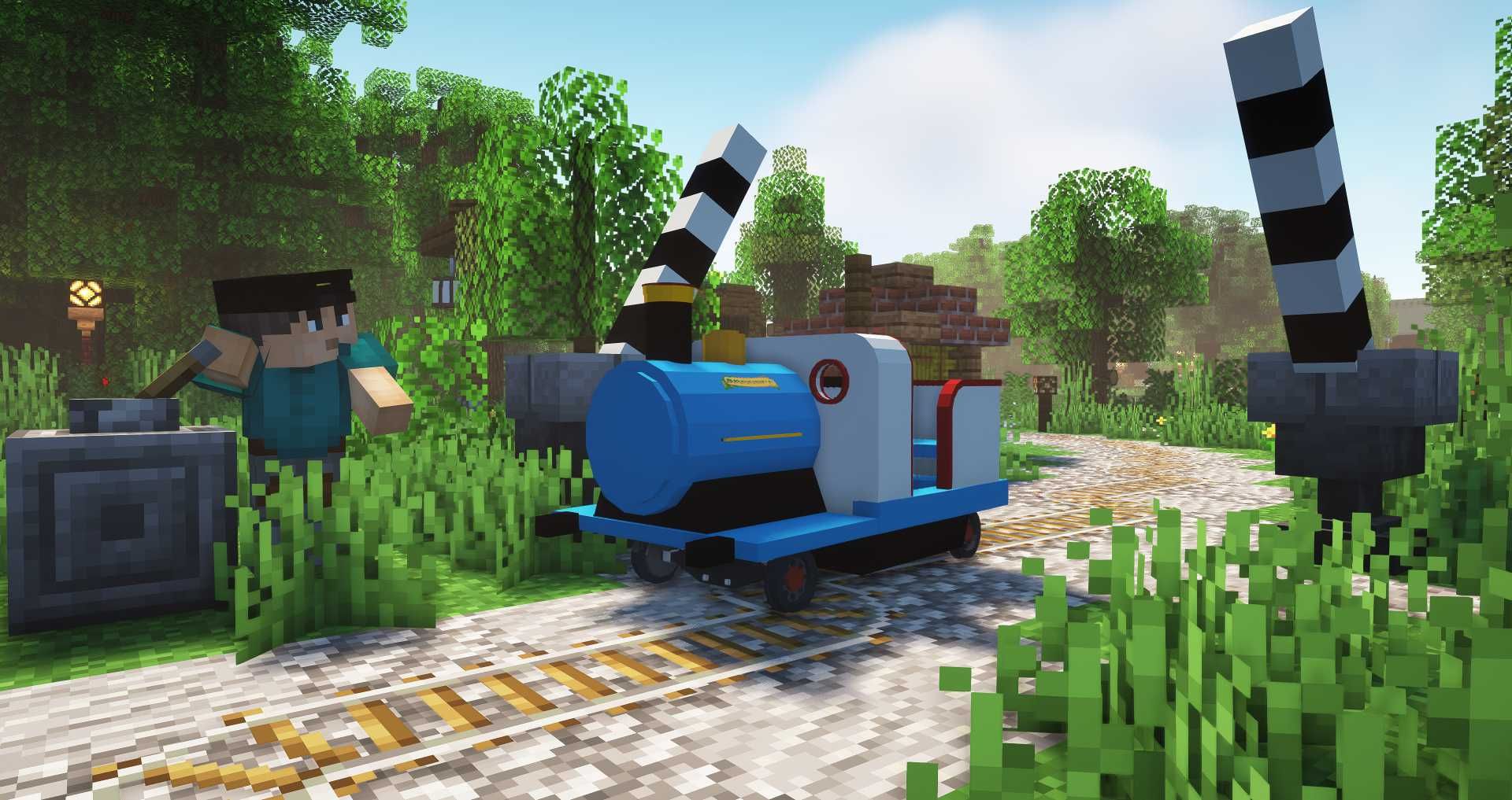 Kinderspoor in Minecraft