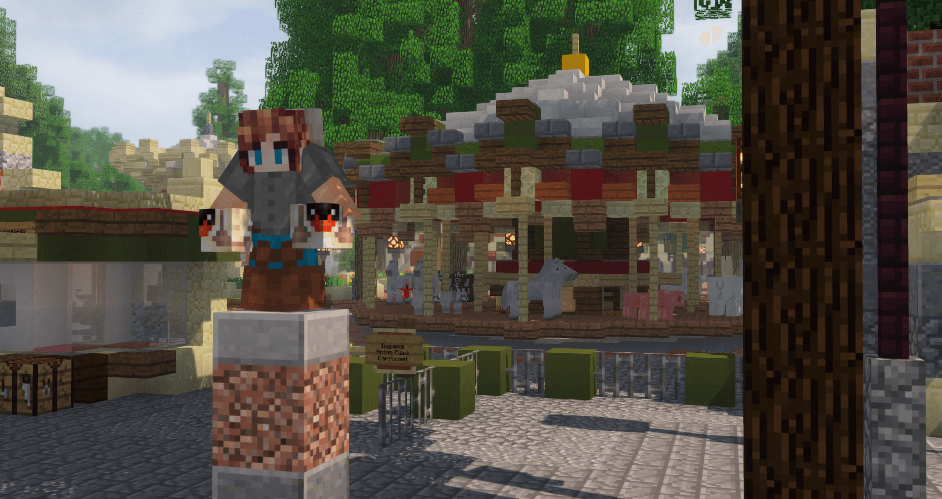 Anton Pieck Plein in Minecraft