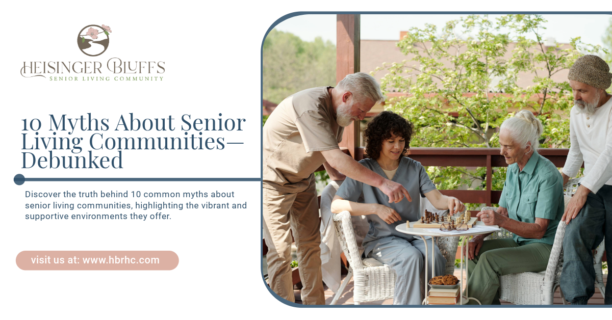 A group of elderly people are sitting at a table on a porch.