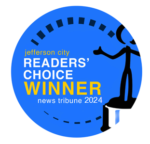 Jefferson Citv Readers' Choice Winner 2023 badge