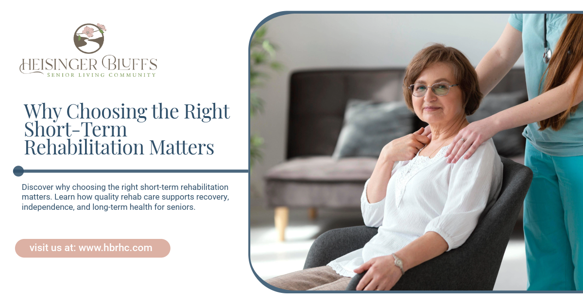 An elderly woman in a white shirt is sitting with a caregiver