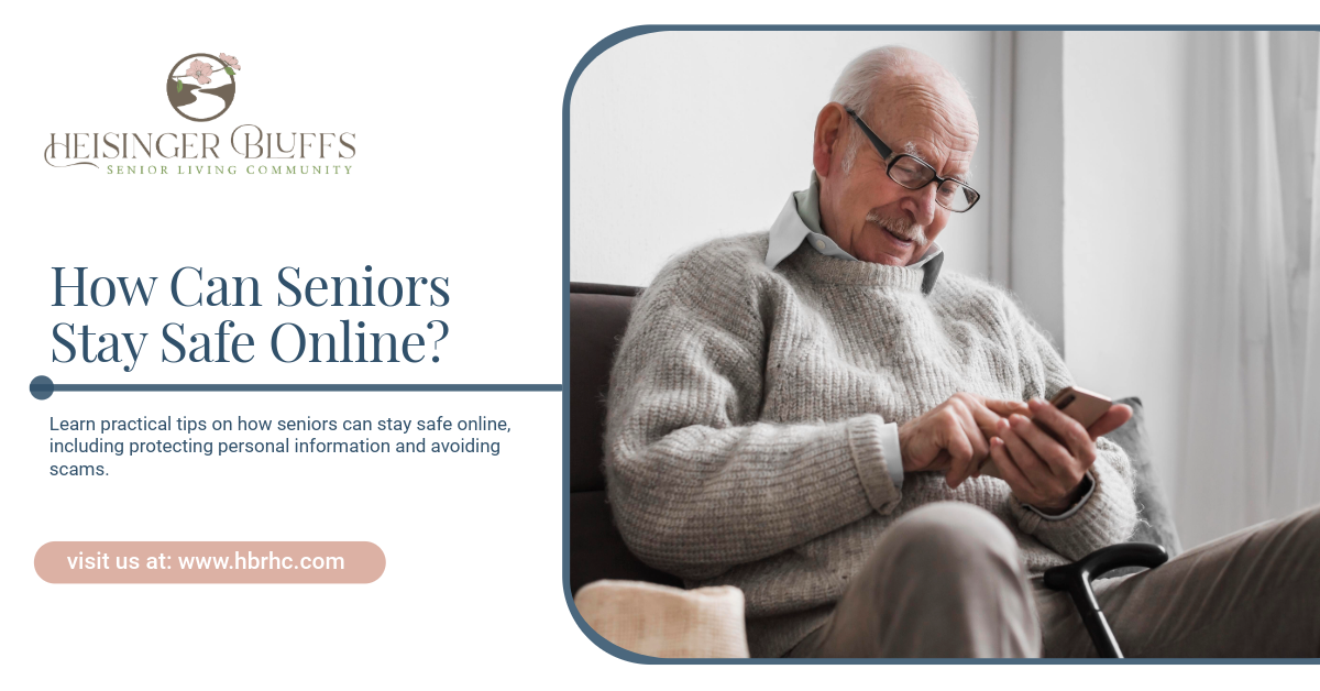 An elderly man using a mobile phone