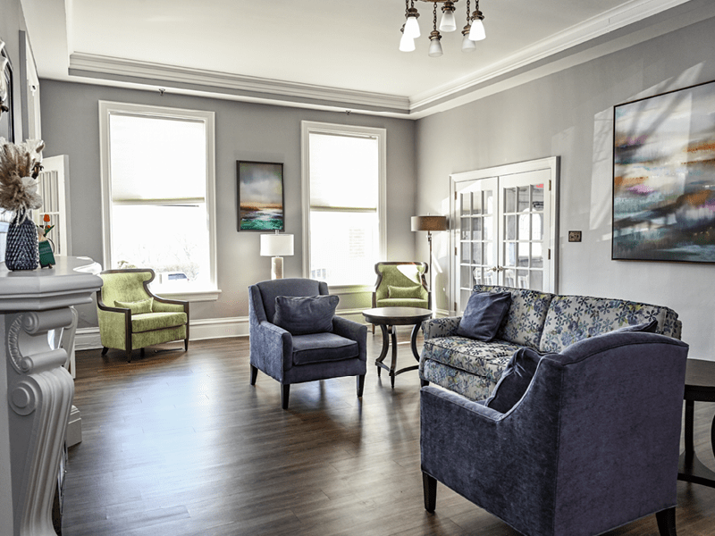 Nursing home Mansion living room