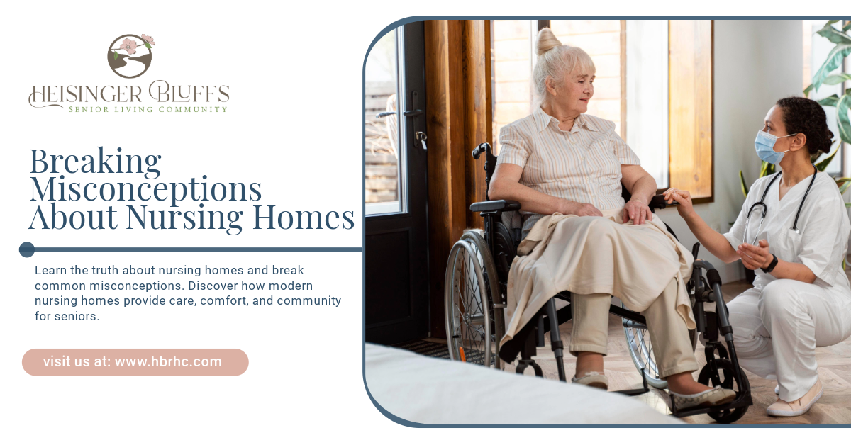 A nurse talking to an elderly lady in a wheelchair