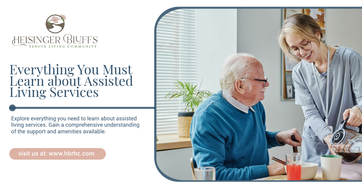 A woman pouring coffee into a cup for an elderly man