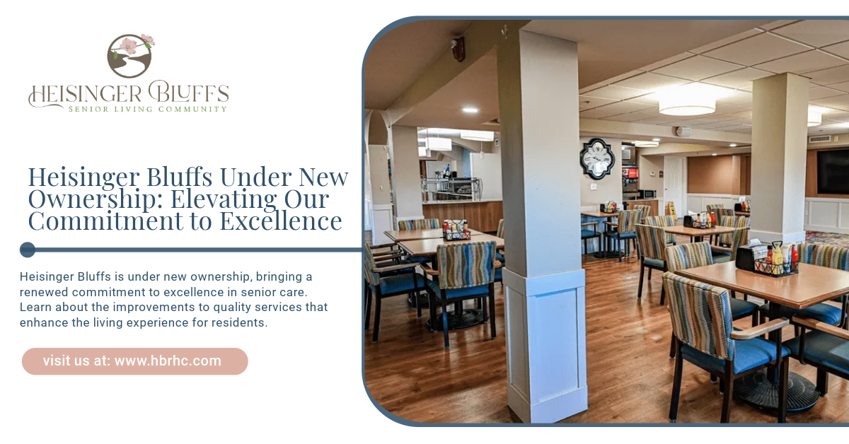 Heisinger Bluffs' bistro space