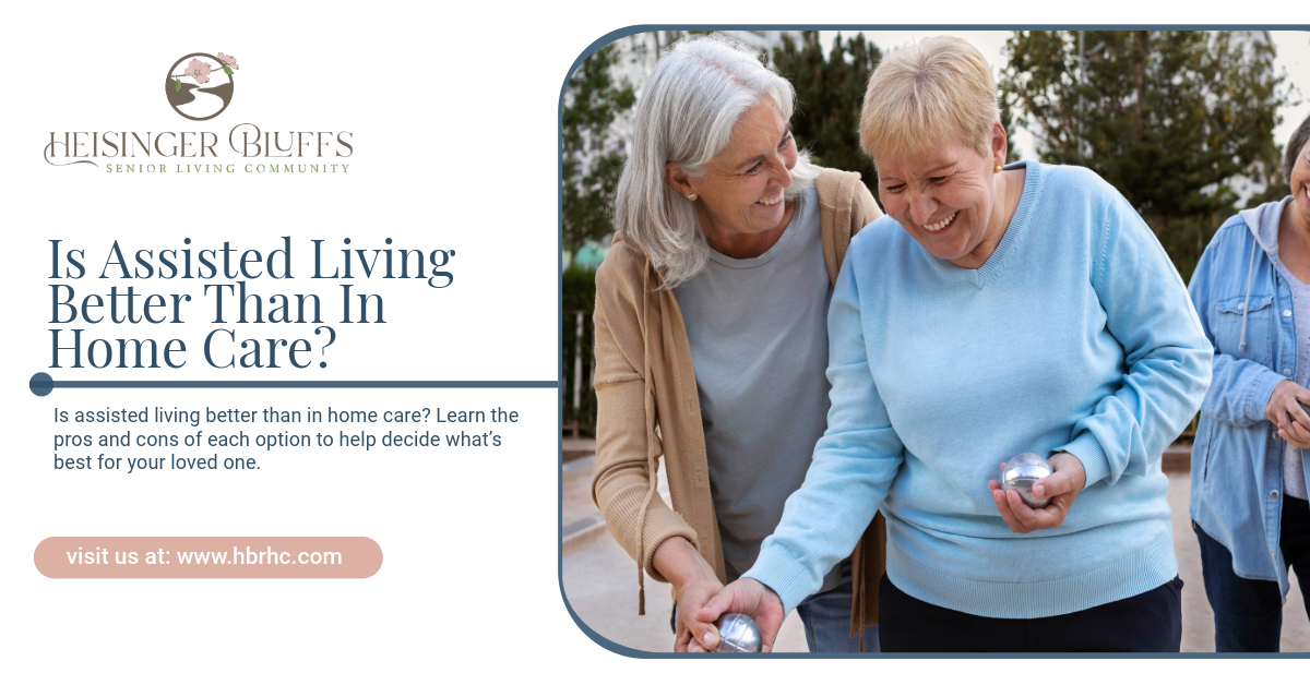 Three older women are walking together