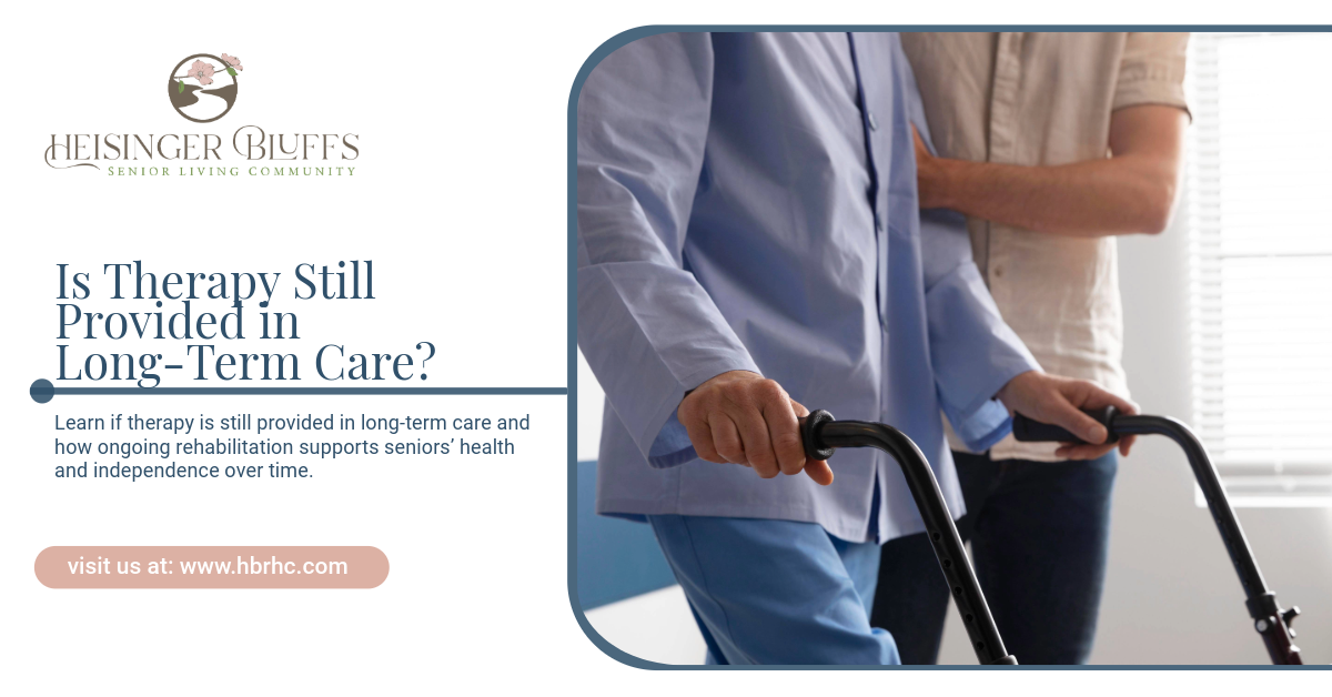 A caregiver is helping an elderly man with a walker.