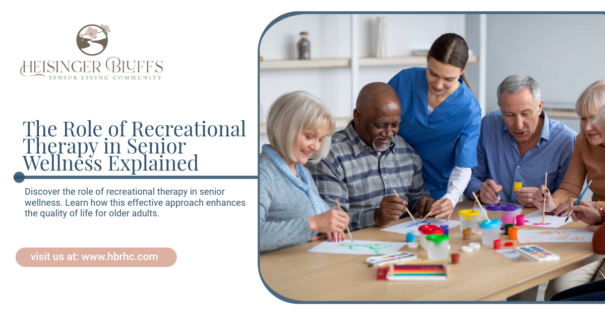 A caregiver is helping a group of seniors in their painting activity