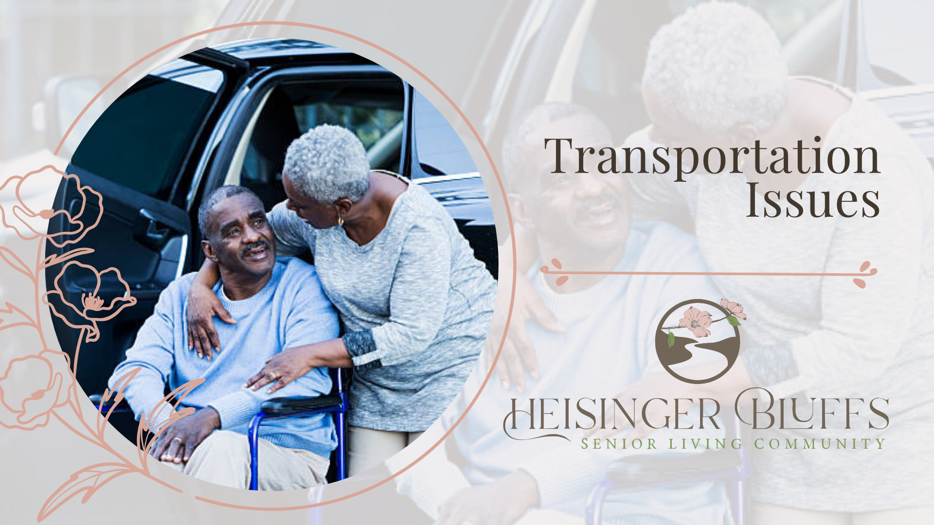 Independent Living communities like Heisinger Bluffs offer transportation services