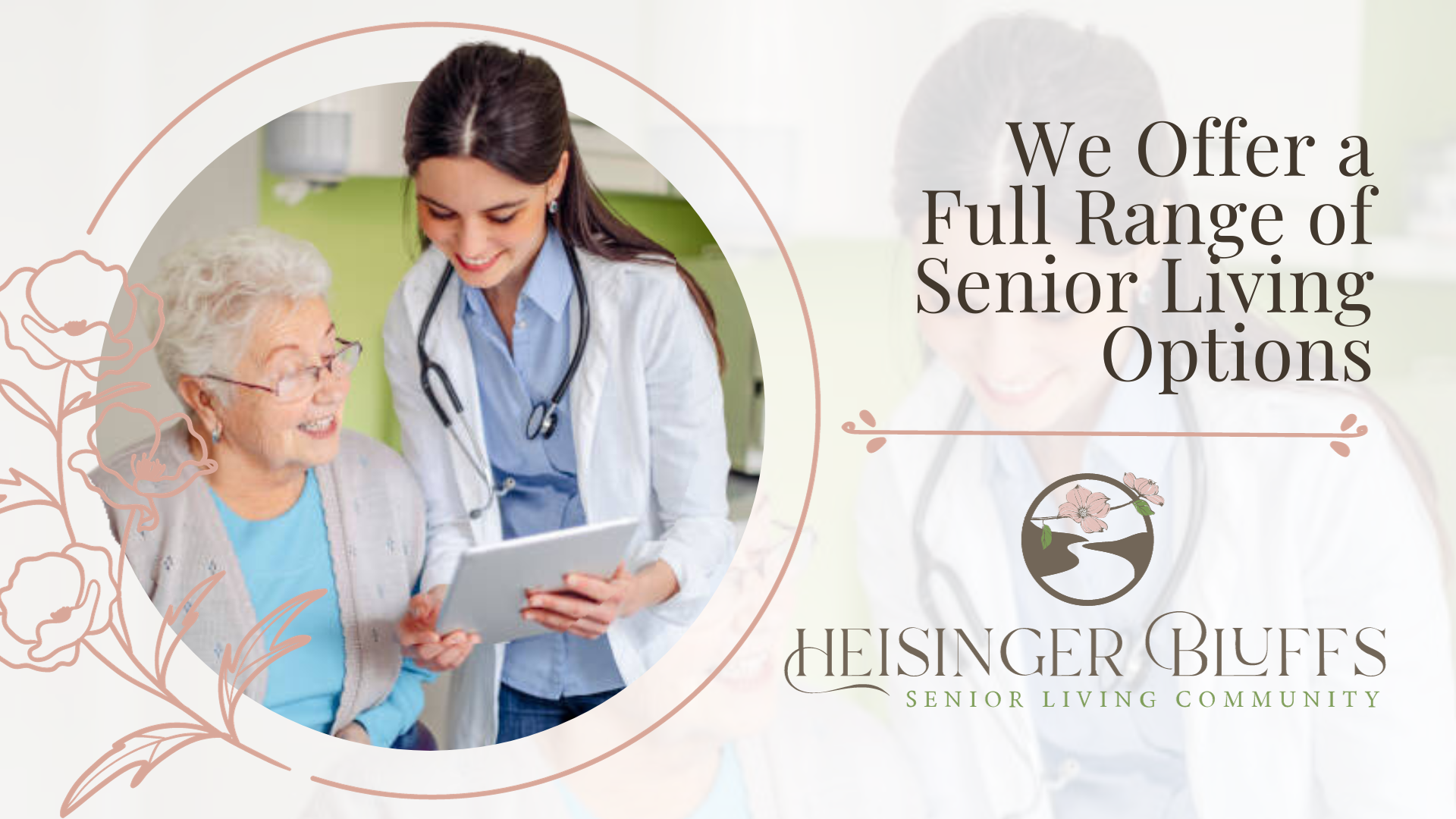 Heisinger Bluffs offer a full range of senior living options
