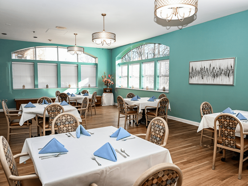Nursing home Memory care dining
