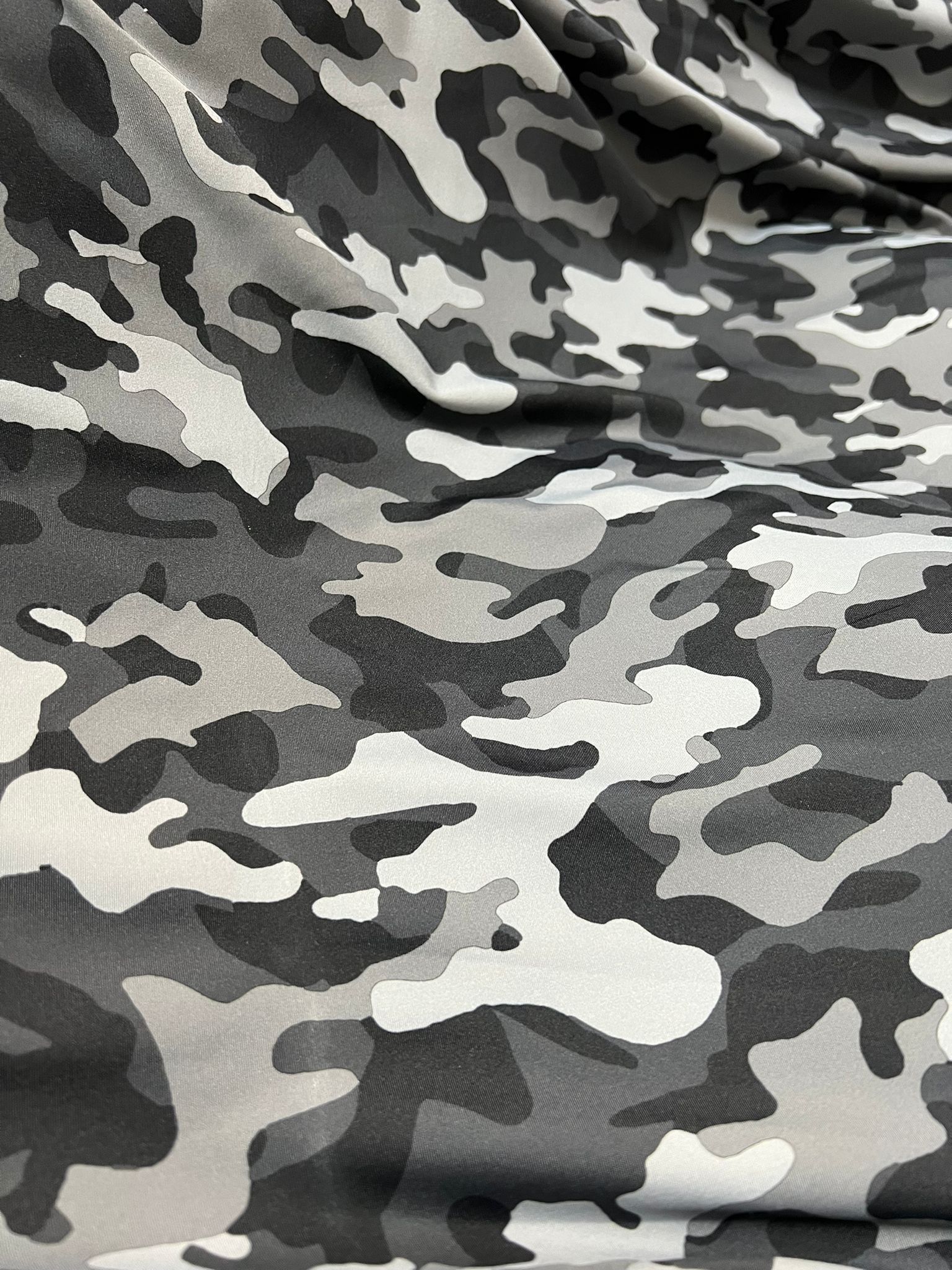 Printed jersey fabric