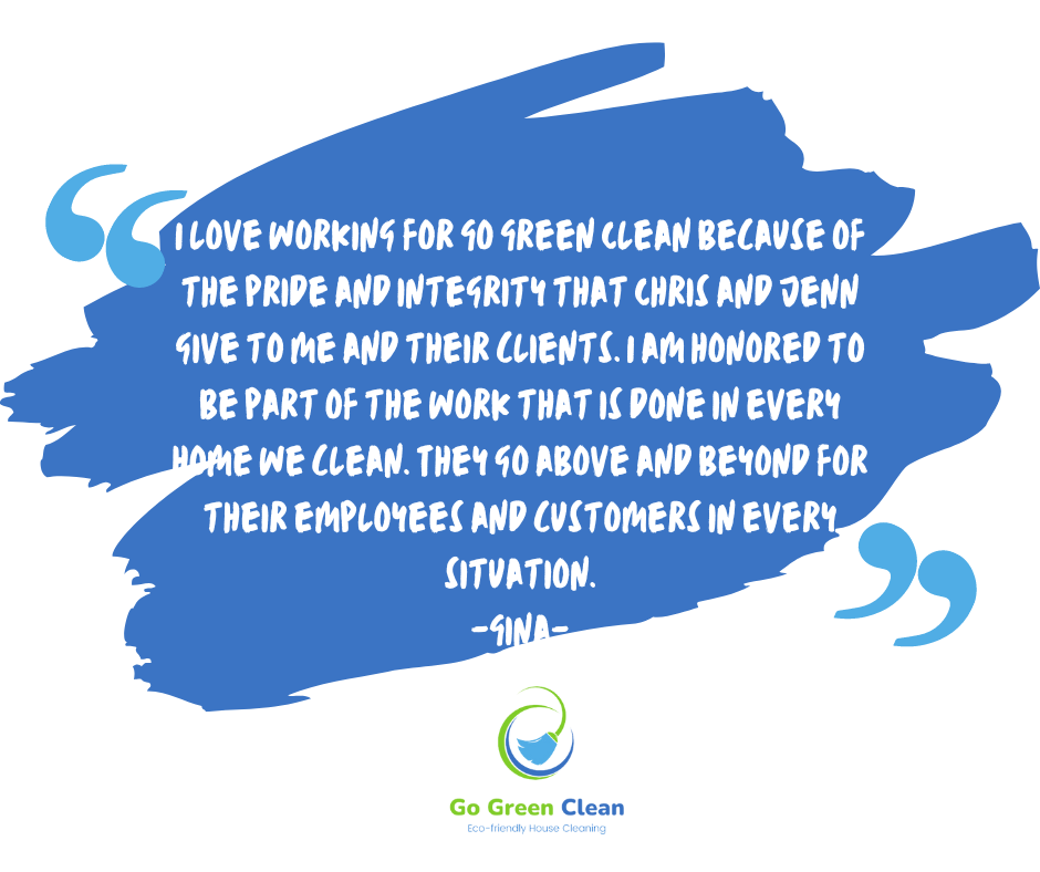 Employee Testimonial From Gina  - Summerville, SC - Go Green Clean SC