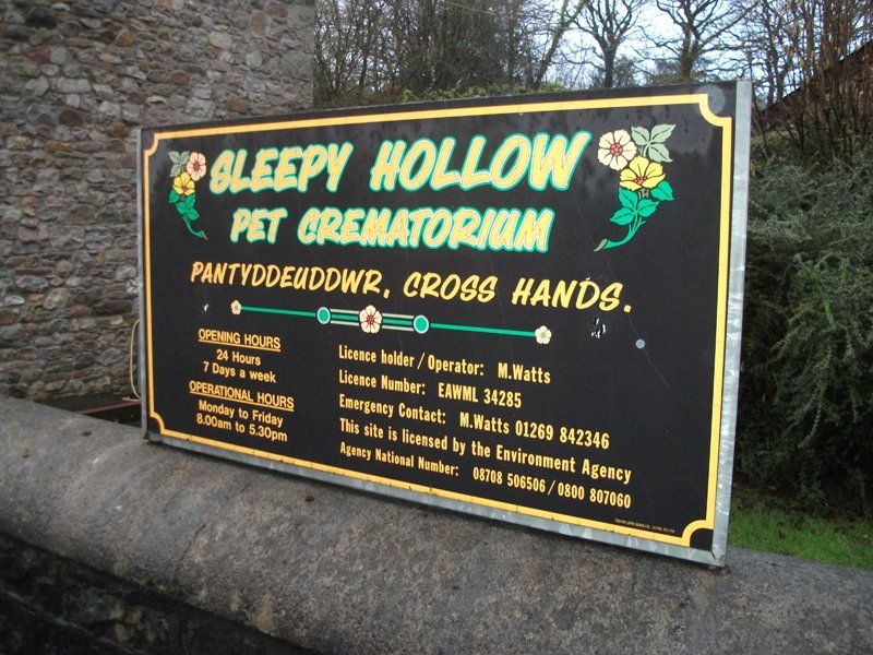 Sleepy hollow sign