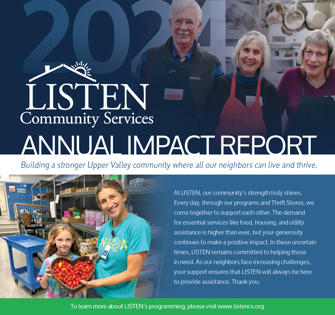 2020 LISTEN Community Services Annual Report