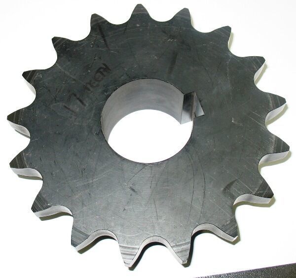 A close up of a metal gear with the number 17 on it - Engineering Tooling In Thornton, NSW