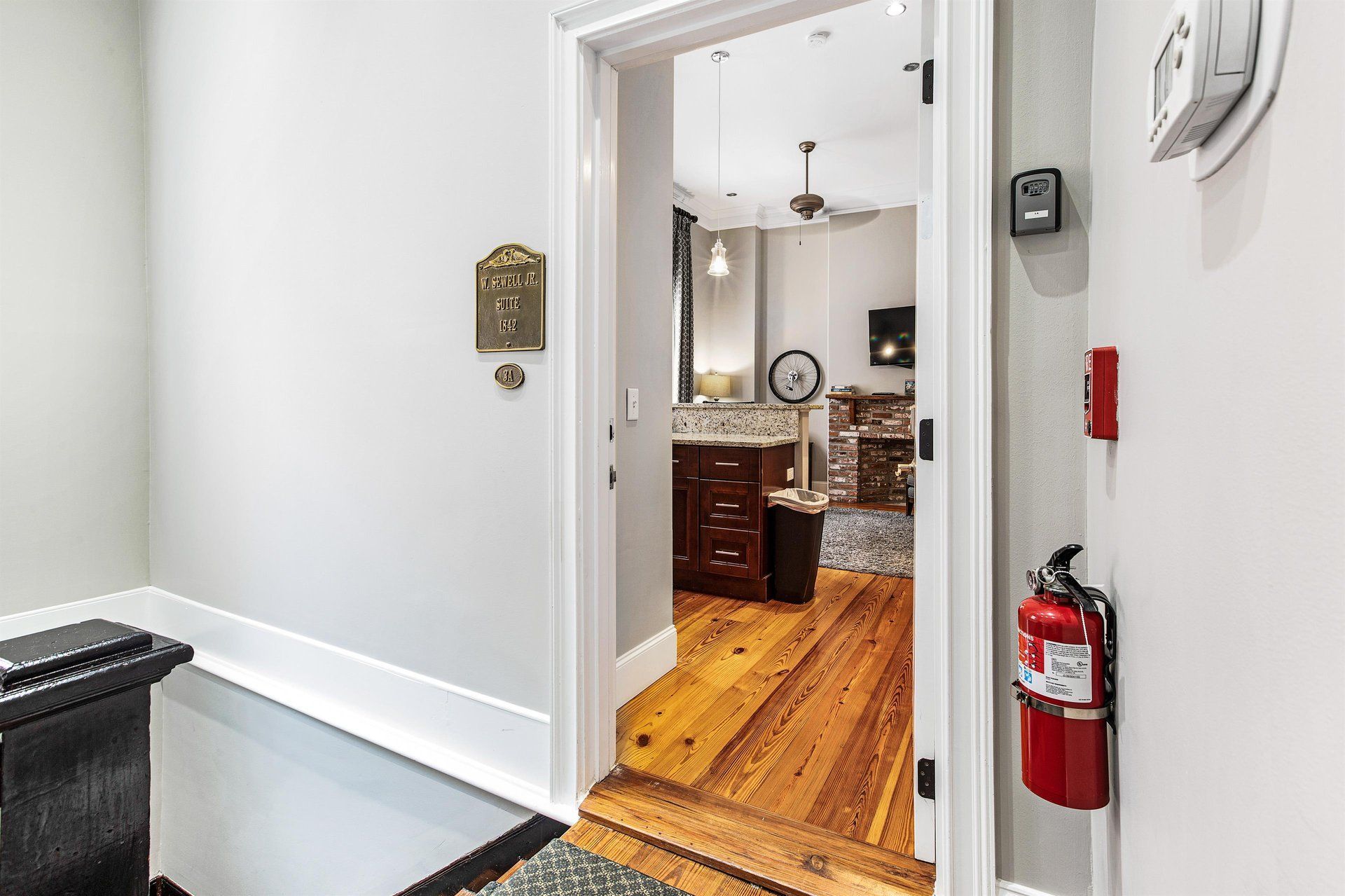 Entrance to William Sewell Jr. Suite