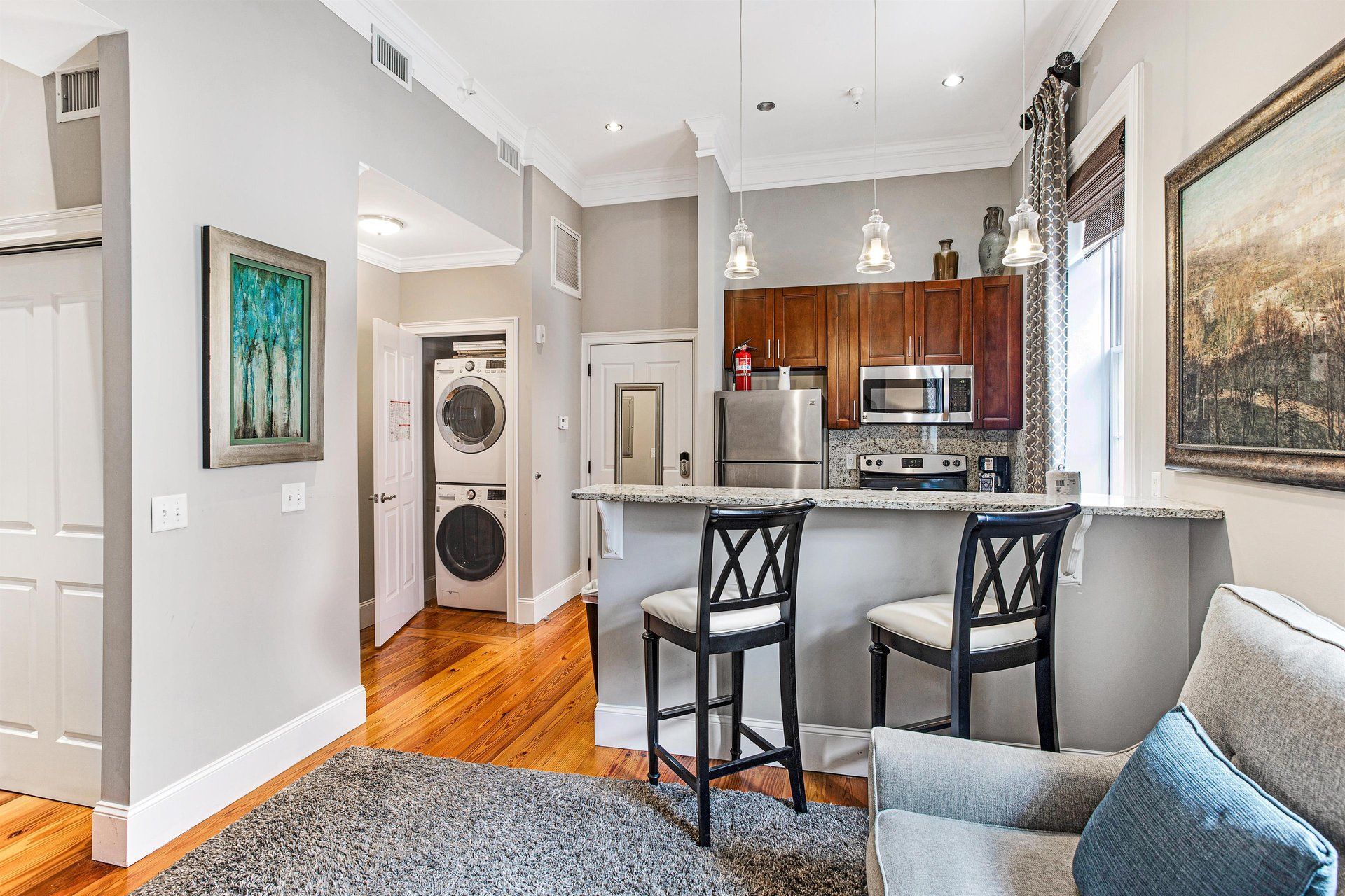 Living area of William Sewell Jr. Suite