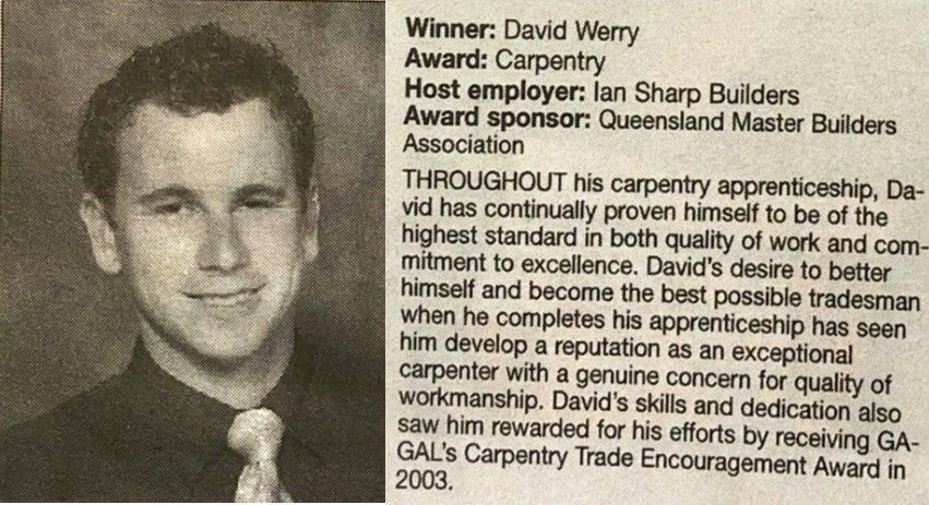 Winner Carpentry Award
