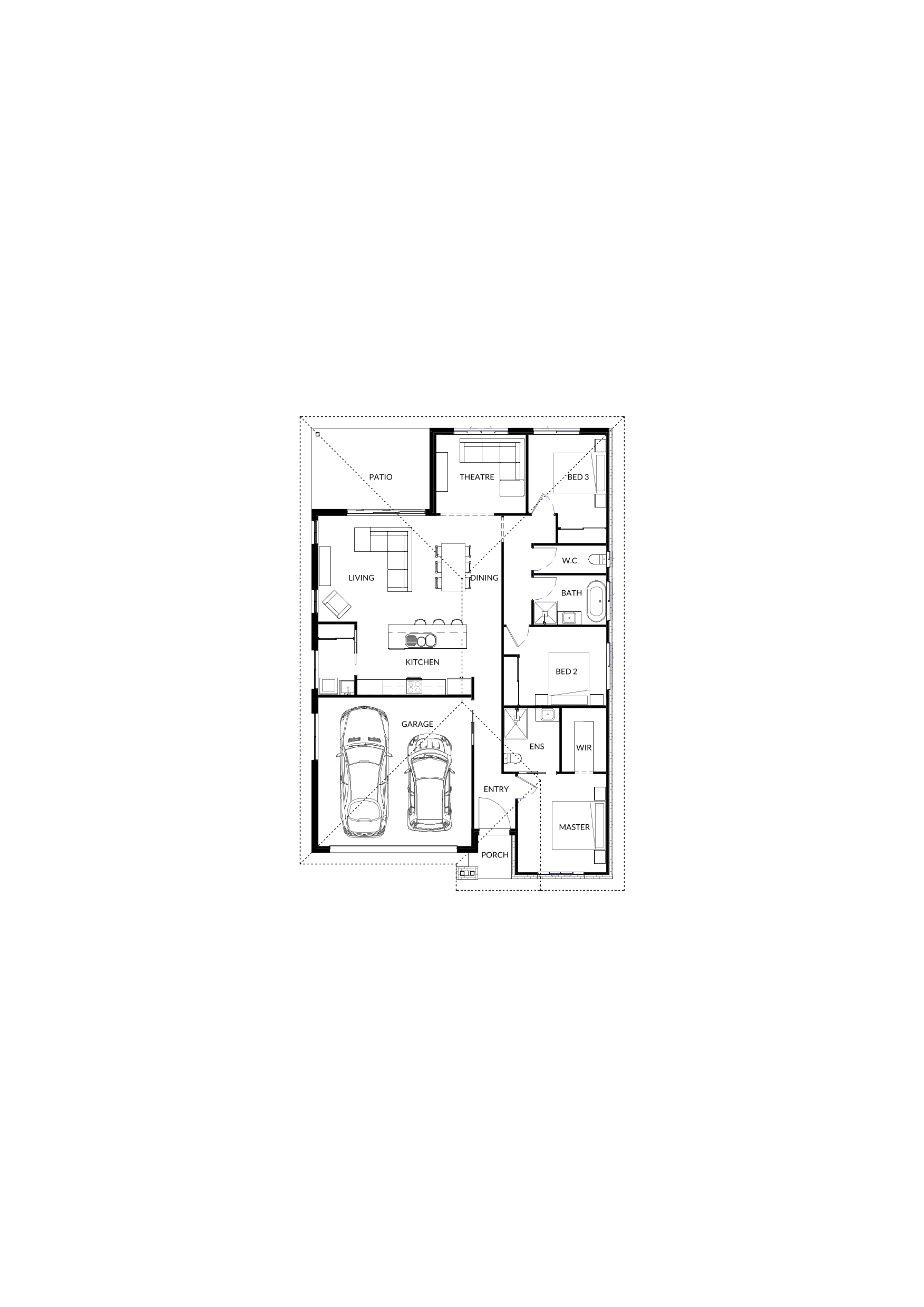 Facade 3 - Plan