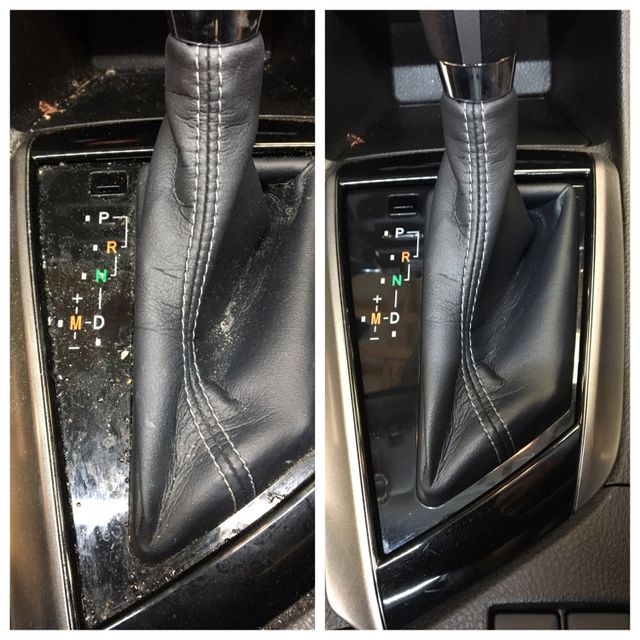 Premium Photo  Process of steam cleaning inside handle of car